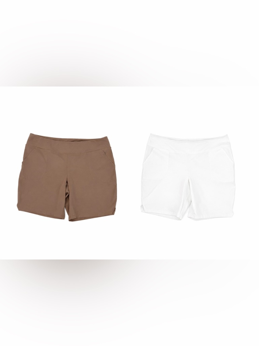 Wicked by Women with Control Bundle Petite 2X Pull-On Shorts with Front Pocket